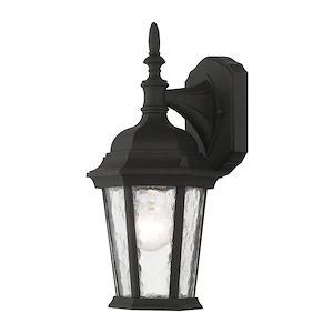 Hamilton - 1 Light Outdoor Wall Lantern in Traditional Style - 6 Inches wide by 12.5 Inches high - 476939