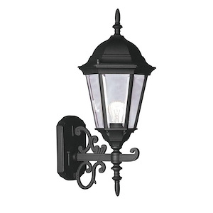 Hamilton - 1 Light Outdoor Wall Lantern in Traditional Style - 8 Inches wide by 15.25 Inches high - 1220053