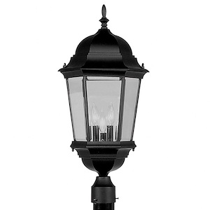 Hamilton - Three Light Exterior Lantern in Traditional Style - 12.5 Inches wide by 30 Inches high - 1219982