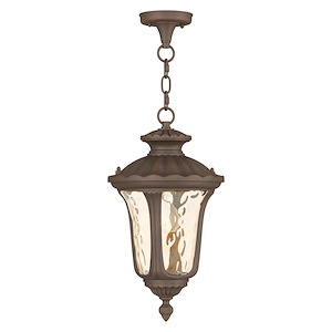 Oxford - 1 Light Outdoor Pendant Lantern in Traditional Style - 9.5 Inches wide by 17.5 Inches high - 1220308