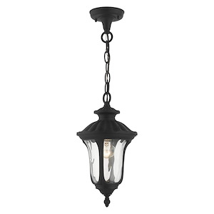 Oxford - 1 Light Outdoor Pendant Lantern in Traditional Style - 7.25 Inches wide by 14 Inches high - 1012219