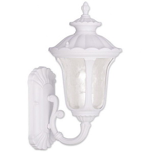 Oxford - One Light Outdoor Hanging Lantern in Traditional Style - 7.25 Inches wide by 14 Inches high - 375043