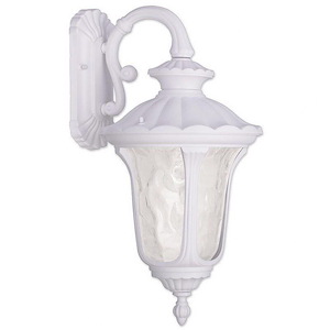 Oxford - One Light Outdoor Wall Lantern in Traditional Style - 9.5 Inches wide by 18 Inches high - 375040