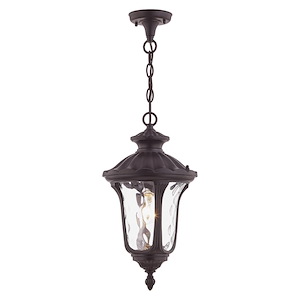 Oxford - 1 Light Outdoor Pendant Lantern in Traditional Style - 9.5 Inches wide by 17.5 Inches high - 397274