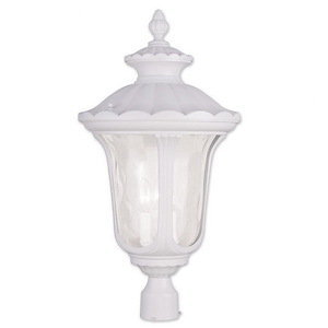 Oxford - 3 Light Outdoor Wall Lantern in Traditional Style - 13.75 Inches wide by 28 Inches high - 397258