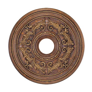 Home Basics - 3 Light Flush Mount in Farmhouse Style - 16.5 Inches wide by 7.25 Inches high - 190281