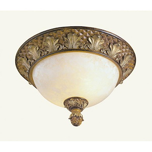 Savannah - 1 Light Wall Sconce in French Country Style - 7 Inches wide by 23 Inches high - 190546