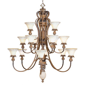 Savannah - 3 Light Flush Mount in French Country Style - 16 Inches wide by 15 Inches high - 190531