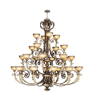 Seville - 4 Light Bath Vanity in French Country Style - 41.5 Inches wide by 9 Inches high - 190485