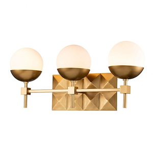 Deco - 3 Light Bath Vanity-10 Inches Tall and 23.5 Inches Wide - 1285780