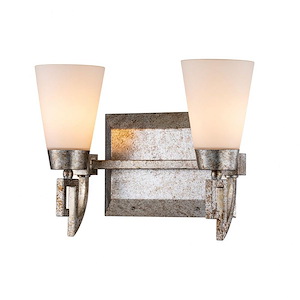 Lemuria - 2 Light Bath Vanity-10.25 Inches Tall and 14 Inches Wide - 1285784