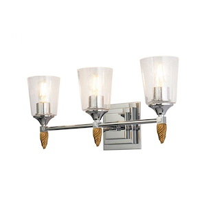 Vetiver - 3 Light Bath Vanity-9.75 Inches Tall and 22.75 Inches Wide - 1252892