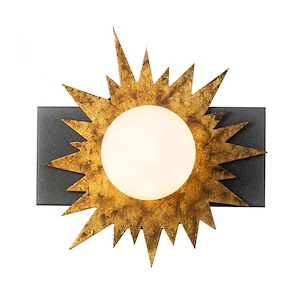 Soleil - 4W 1 LED Wall Sconce-8.5 Inches Tall and 8 Inches Wide - 1093594