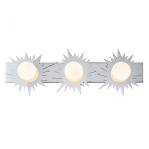 Soleil - 3 Light Bath Bar-8.5 Inches Tall and 24 Inches Wide - 1093591