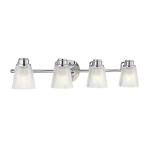 Hudson - 12W 4 LED Bath Vanity-6.25 Inches Tall and 32 Inches Wide - 1285766