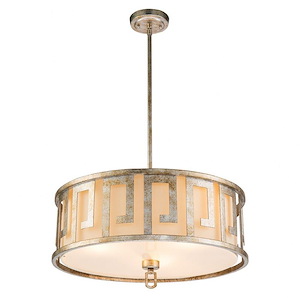 Lemuria - 3 Light Island In Transitional Style-13 Inches Tall and 22 Inches Wide - 917276