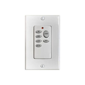 Atlas - AC Motor 2 Wire System 3 Speed Control - LED On/Off-6 Inch Tall and 6 Inch Wide - 1375436