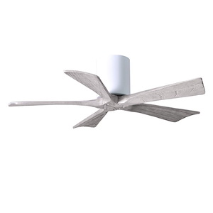 Irene-5H - 5 Blade Flush Ceiling Fan-10 Inch Tall and 42 Inch Wide - 1421305