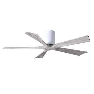 Irene-5H - 5 Blade Flush Ceiling Fan-10 Inch Tall and 52 Inch Wide - 1421306