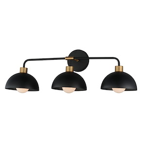 Thelonious - 3 Light Bath Vanity-9.25 Inches Tall and 30.75 Inches Wide - 1342331
