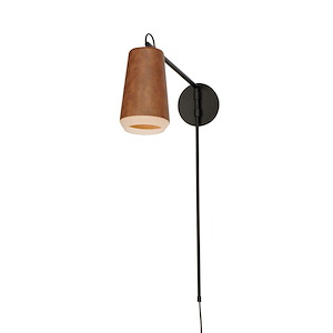 Scout - 9W 1 LED Swing Arm Wall Sconce-32.25 Inches Tall and 6 Inches Wide - 1265815