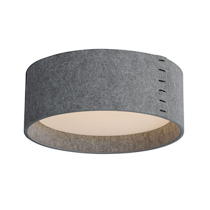 Prime - 19.5W 3 LED Flush Mount In Modern Style-6 Inches Tall and 16 Inches Wide - 1284319