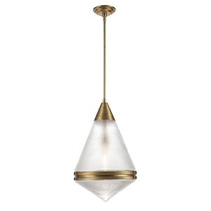 Hargreaves - 1 Light Pendant-22 Inches Tall and 13.5 Inches Wide - 1342345