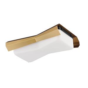 Rizzo - 2 Light Flush Mount-4.25 Inch Tall and 16 Inch Wide - 1369742