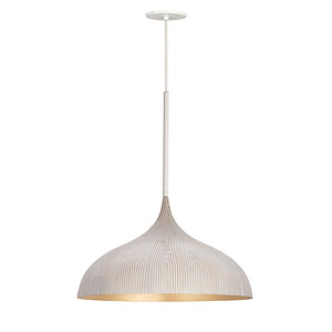 Fleur - 1 Light Large Pendant-13 Inch Tall and 20 Inch Wide - 1377207