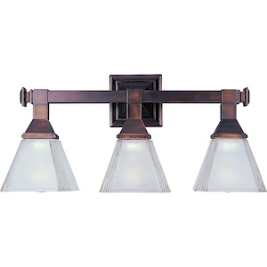 Brentwood-3 Light Transitional Bath Vanity in Transitional style-20.5 Inches wide by 9.5 inches high - 1090262