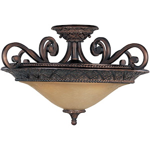 Symphony - 3 Light Semi-Flush Mount - 64204