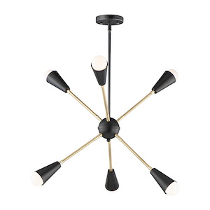 Lovell-6 Light Pendant-26 Inches wide by 22.5 inches high - 1024673