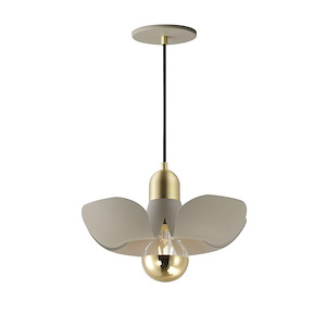 Poppy - 4W 1 LED Pendant-6 Inches Tall and 11.75 Inches Wide - 1311015