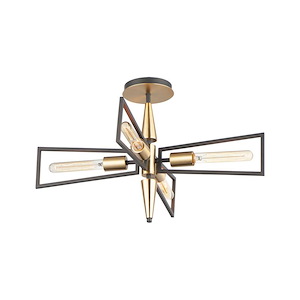 Wings - 4 Light Flush Mount - 1024655