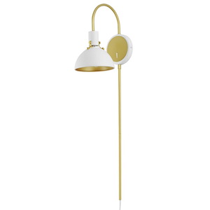 Dawn - 1 Light Up Wall Sconce-12.5 Inches Tall and 7 Inches Wide - 1265822