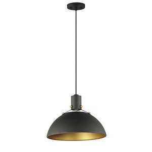 Dawn - 1 Light Pendant-8.75 Inches Tall and 12 Inches Wide - 1306175