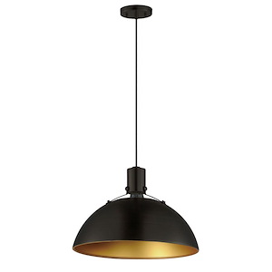 Dawn - 1 Light Pendant-10.5 Inches Tall and 15.25 Inches Wide - 1306176
