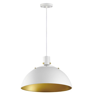 Dawn - 1 Light Pendant-12.75 Inches Tall and 19.5 Inches Wide - 1265825