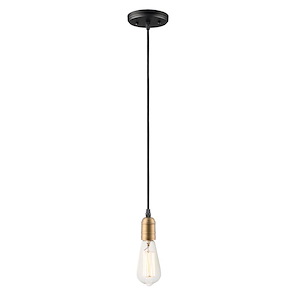 Early Electric-One Light Pendant-5 Inches wide by 3.25 inches high - 702605