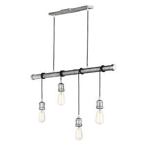 Early Electric-Four Light Pendant-4.5 Inches wide by 17.75 inches high - 702601
