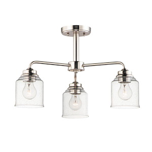 Acadia-Three Light Chandelier-20 Inches wide by 13.75 inches high - 882516