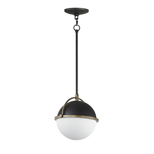 Duke - 1 Light Pendant-9.25 Inches Tall and 9.5 Inches Wide - 1284153