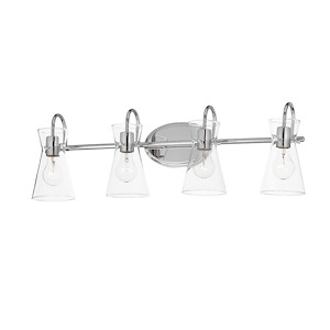 Ava - 4 Light Bath Vanity-9.5 Inches Tall and 30.7 Inches Wide - 1311030