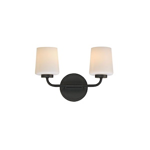 Durham - 2 Light Wall Sconce-9.25 Inch Tall and 13.75 Inch Wide - 1369744