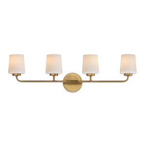 Durham - 4 Light Bath Vanity-9.25 Inch Tall and 32.5 Inch Wide - 1369746