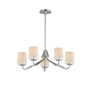 Durham - 5 Light Chandelier-8 Inch Tall and 26 Inch Wide - 1369748