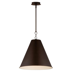 Veritas - 1 Light Pendant-19.5 Inches Tall and 18 Inches Wide - 1326997
