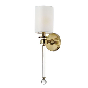 Lucent - 1 Light Wall Sconce In Traditional Style-21 Inches Tall and 5 Inches Wide - 1306184