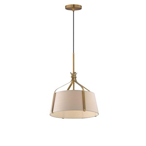 Bandera - 1 Light Pendant-18.5 Inch Tall and 14.5 Inch Wide - 1377226