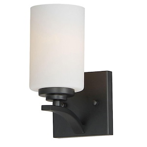Deven - 1 Light Wall Sconce In Modern Style-9 Inches Tall and 4.75 Inches Wide - 1284155